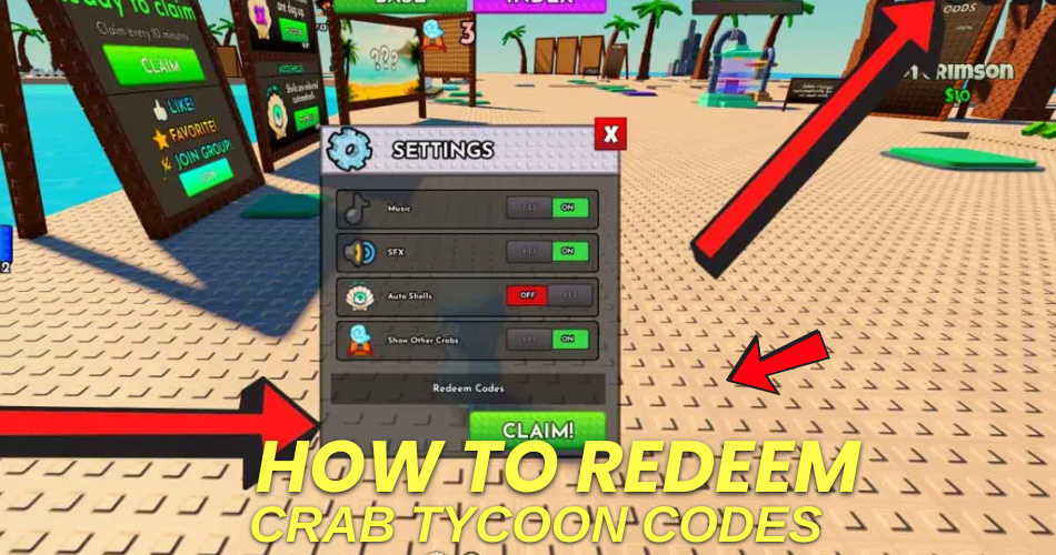 How to redeem codes