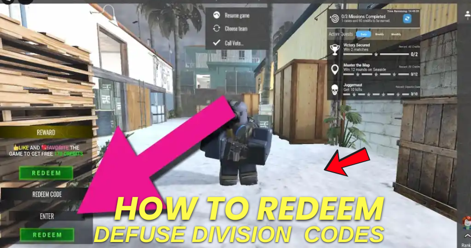 How to redeem codes