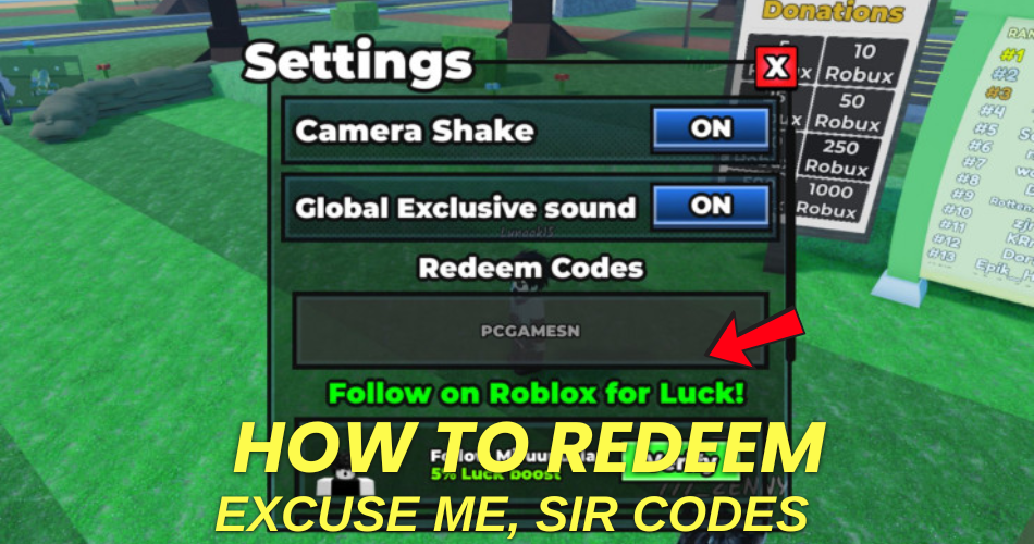 How to redeem codes
