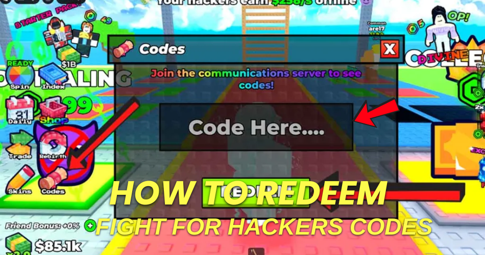 How to redeem codes