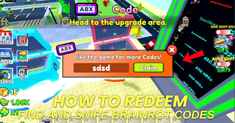 How to redeem codes