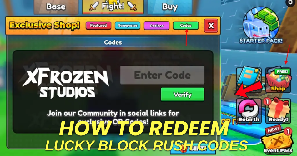 How to redeem codes