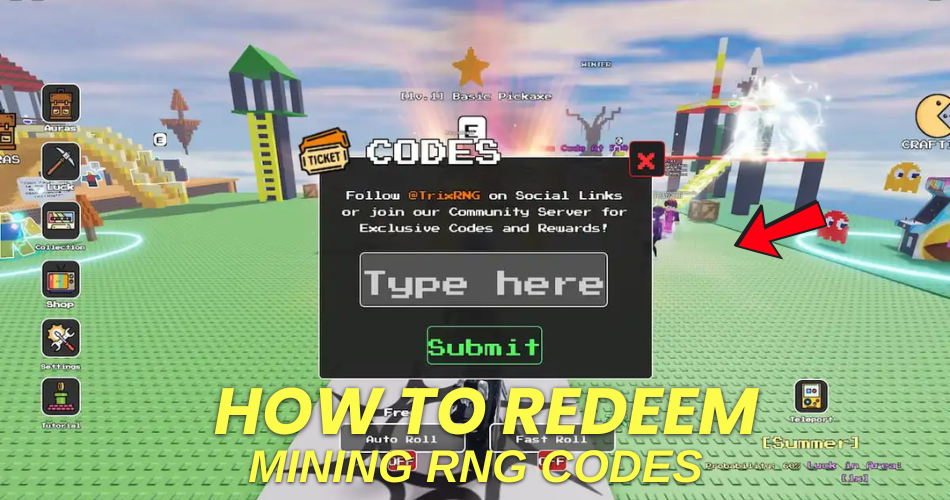 How to redeem codes