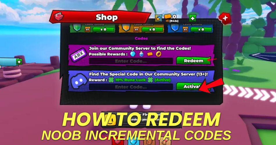 How to redeem codes