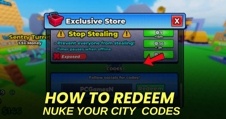 How to redeem codes