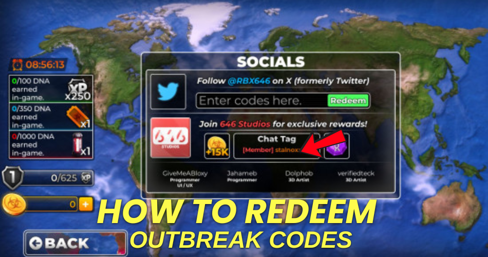 How to redeem codes