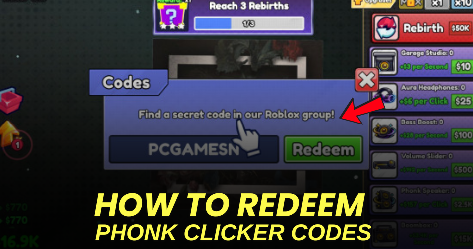 How to redeem codes