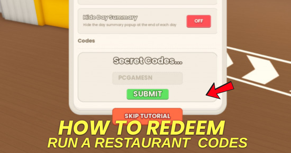 How to redeem codes