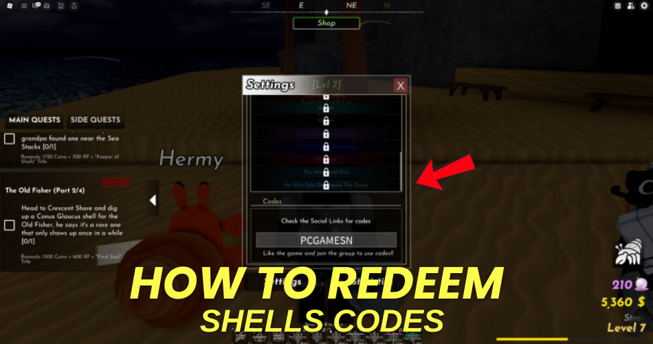 How to redeem codes