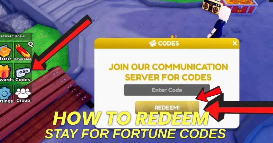 How to redeem codes