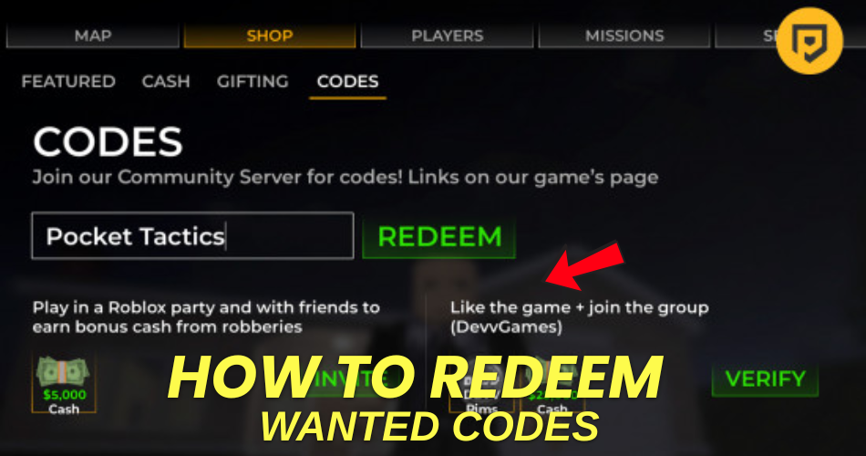 How to redeem codes