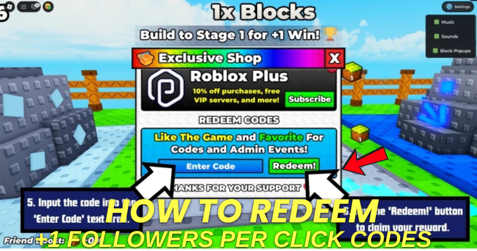 How to redeem codes