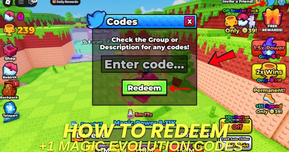 How to redeem codes