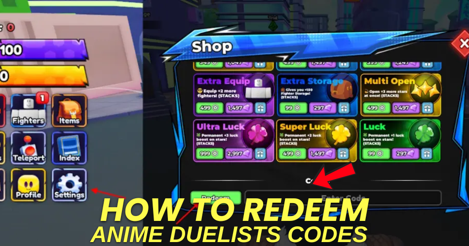 How to redeem codes