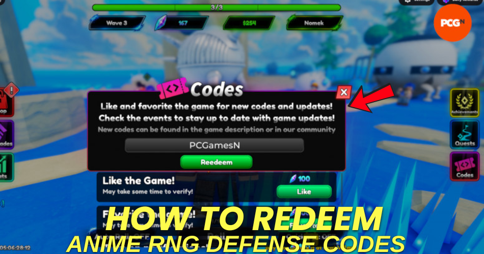 How to redeem codes