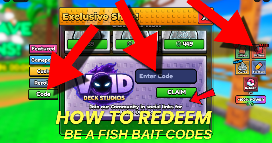 How to redeem codes