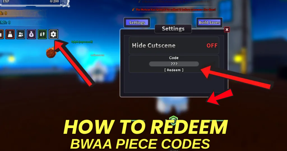 How to redeem codes