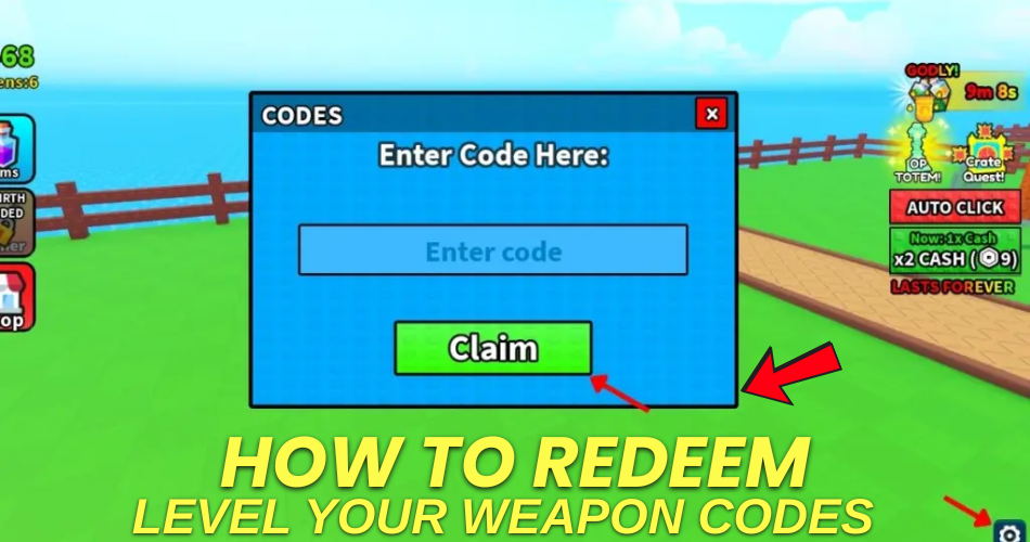 How to redeem codes