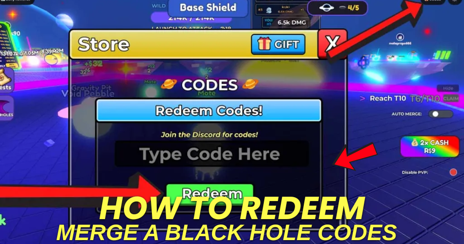 How to redeem codes