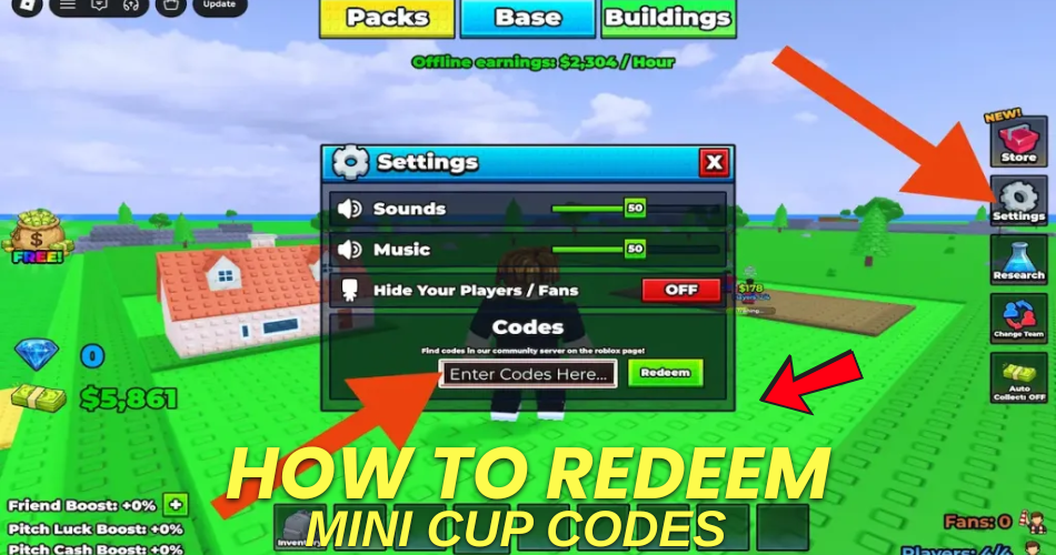 How to redeem codes
