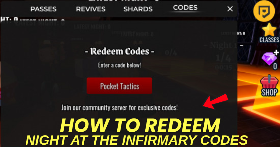 How to redeem codes