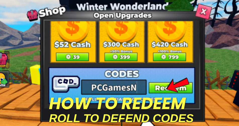 How to redeem codes