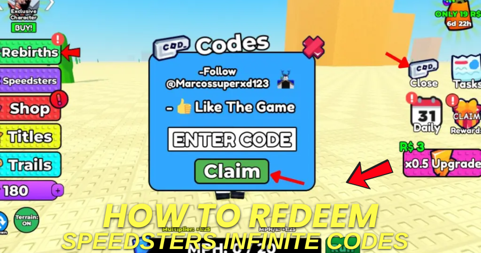 How to redeem codes