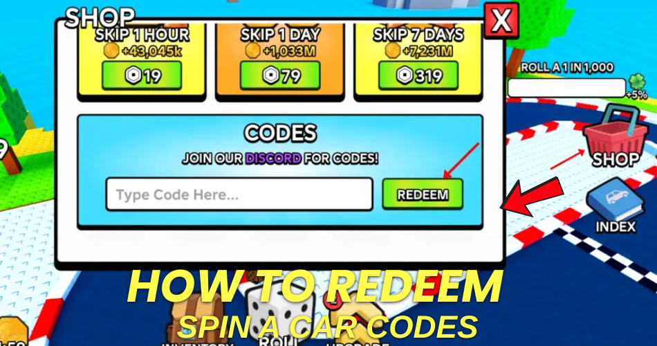 How to redeem codes