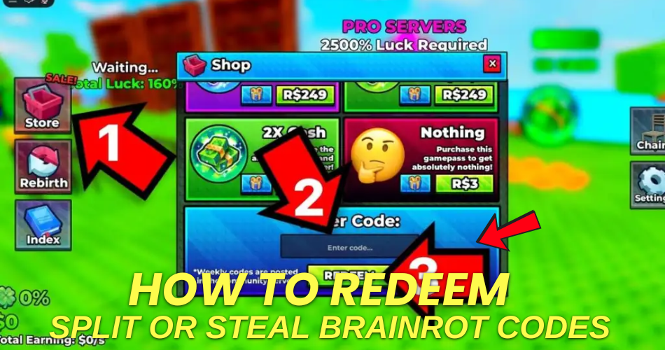 How to redeem codes