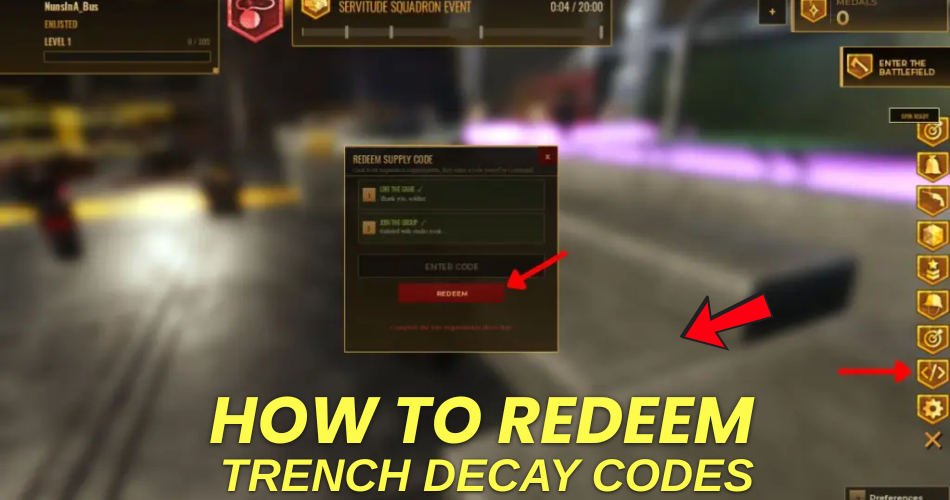 How to redeem codes