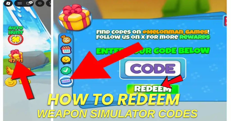 How to redeem codes