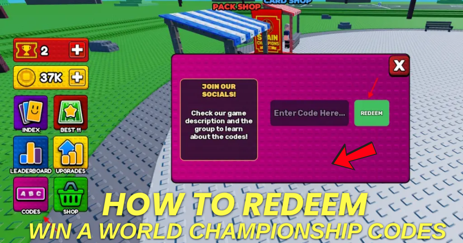 How to redeem codes
