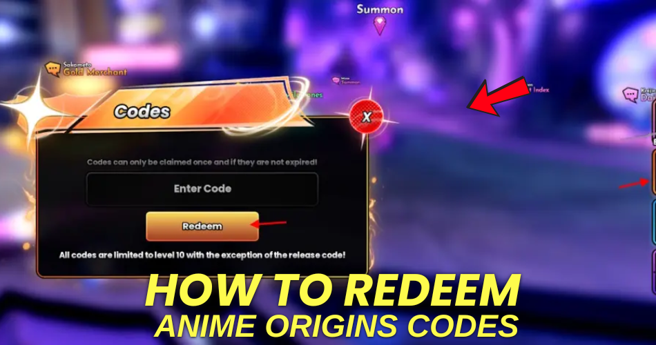 How to redeem codes