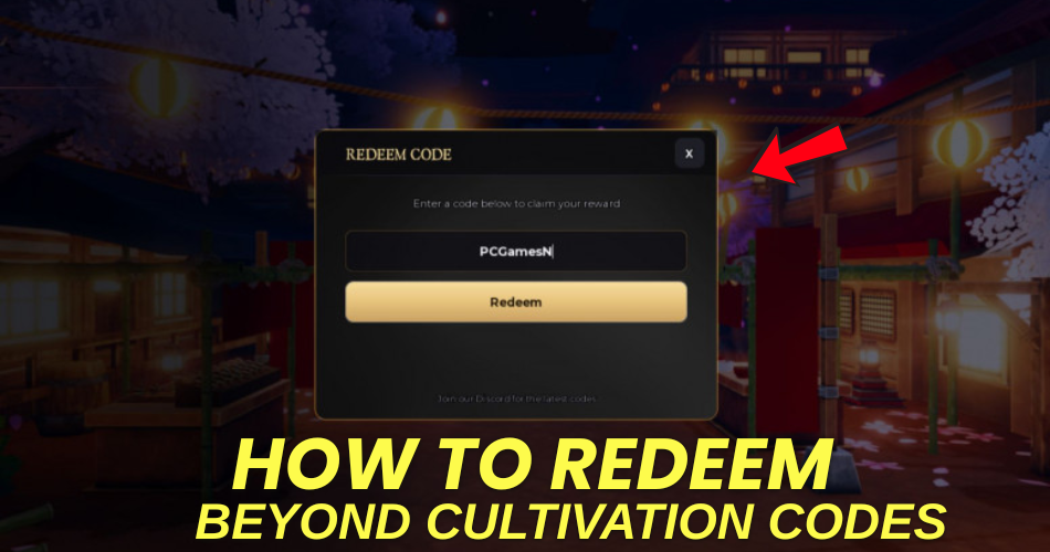 How to redeem codes