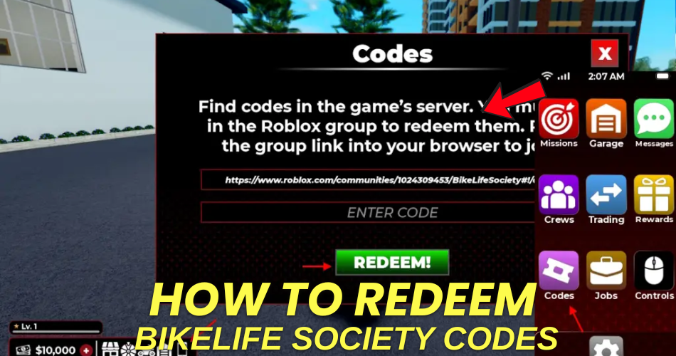 How to redeem codes