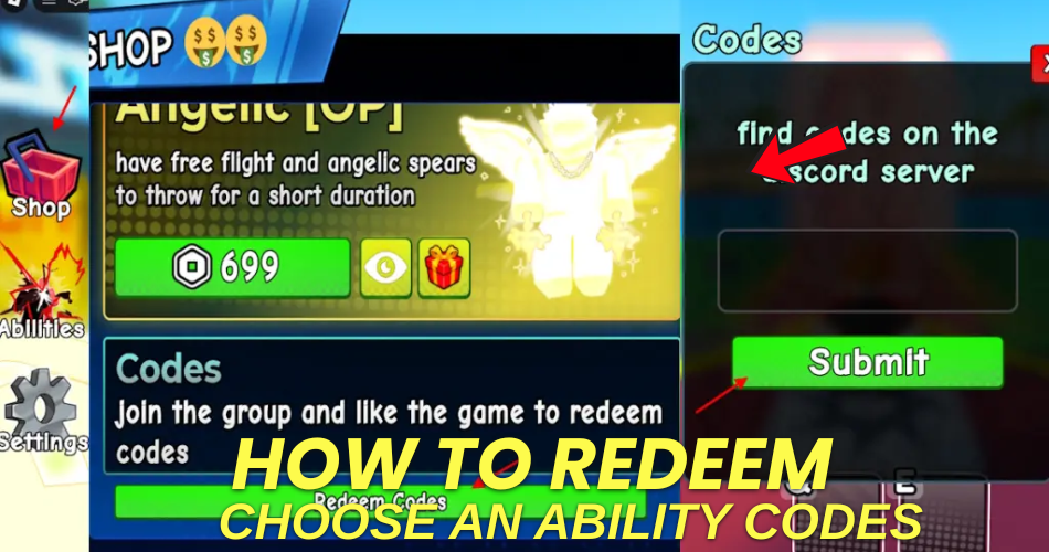 How to redeem codes