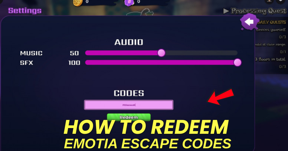 How to redeem codes