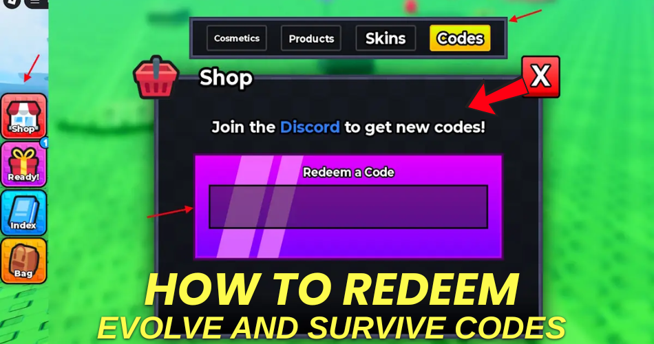 How to redeem codes