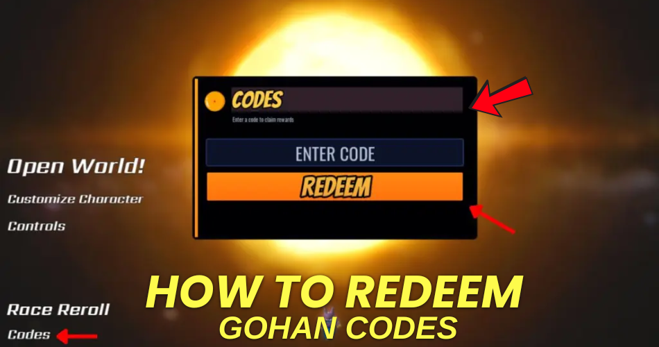 How to redeem codes