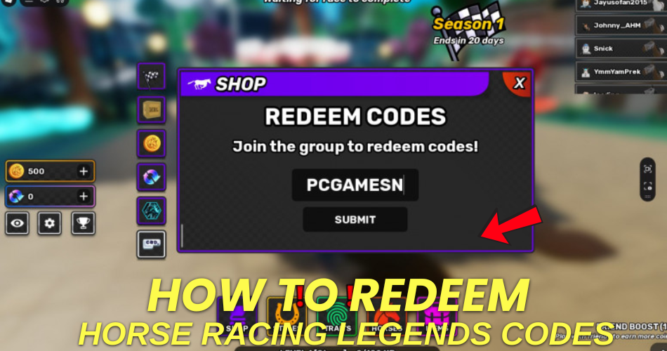 How to redeem codes