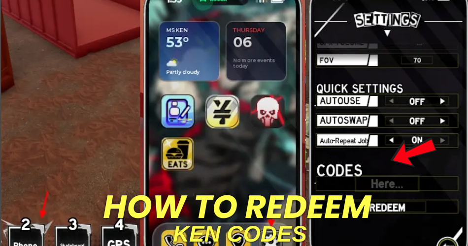 How to redeem codes