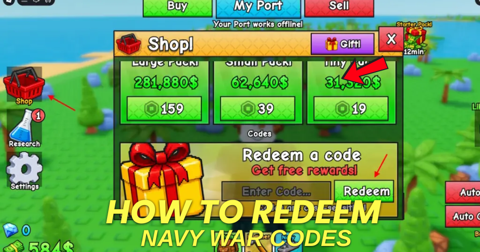 How to redeem codes