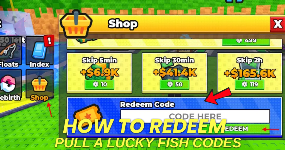 How to redeem codes