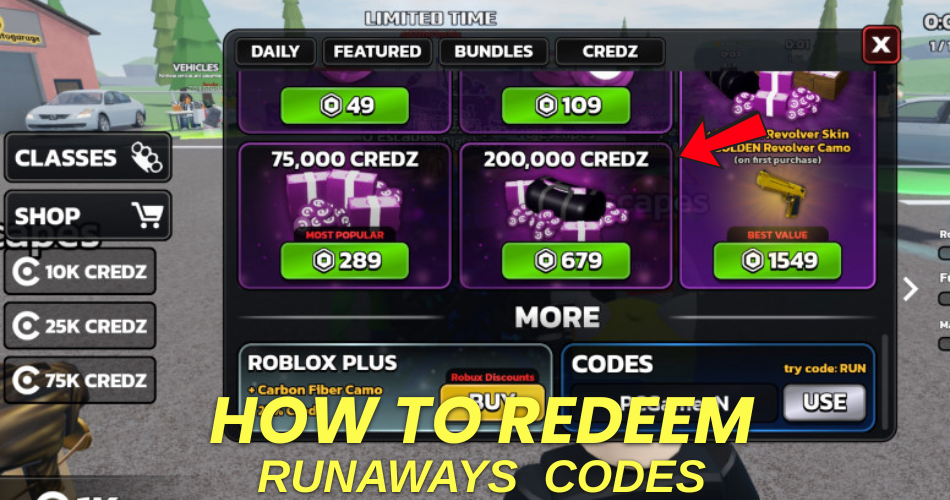 How to redeem codes