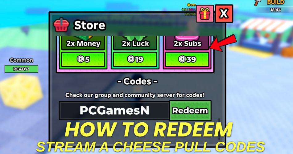 How to redeem codes
