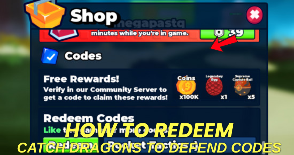 How to redeem codes