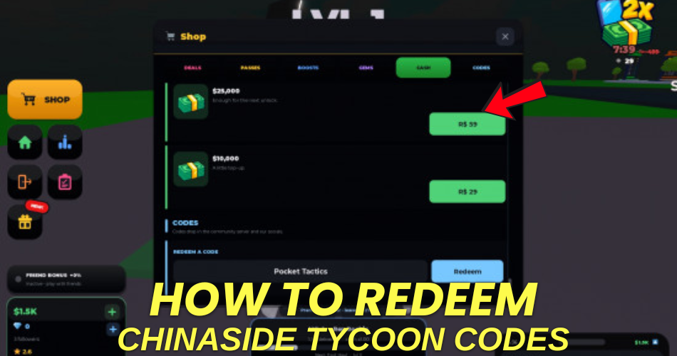 How to redeem codes