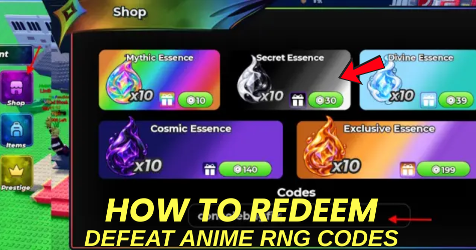 How to redeem codes