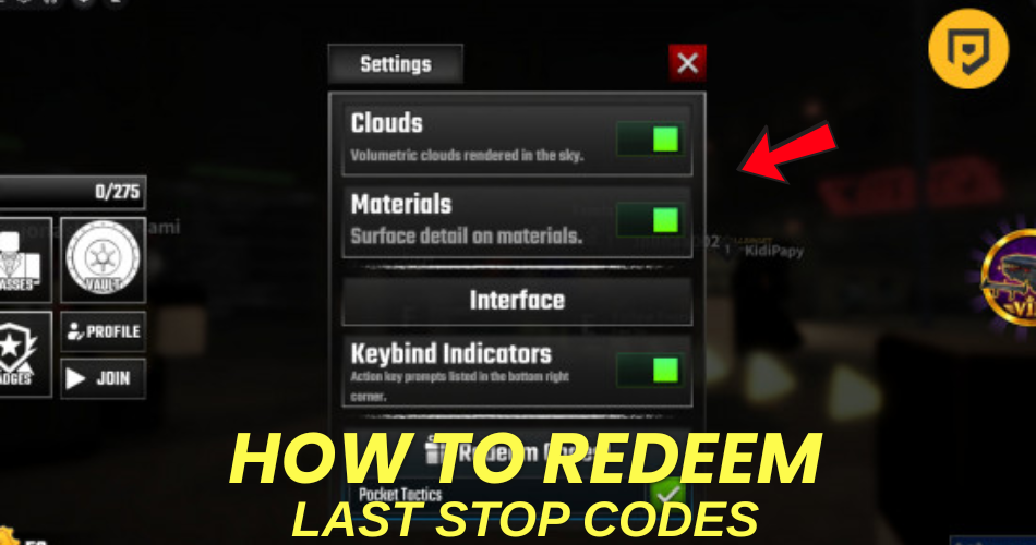How to redeem codes