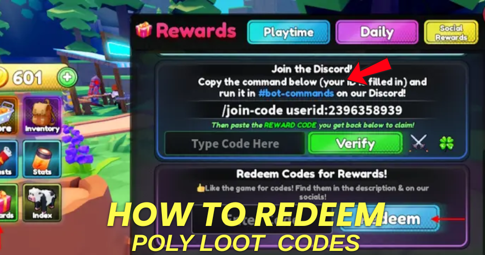 How to redeem codes